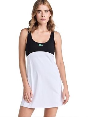Lacoste x Bandier Colorblock Tennis Dress